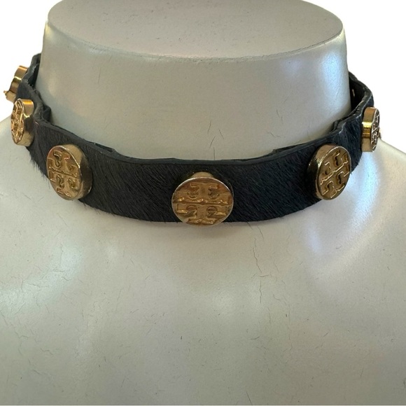 Tory Burch Jewelry - Tory Burch Calf Hair Choker Necklace or Double Wrap Bracelet